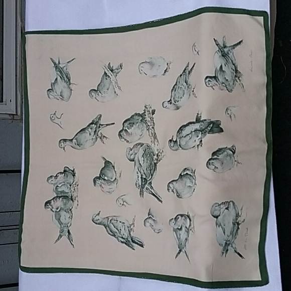 Hermes Les Tourterelles Scarf 1956 Xavier de Poret - Picture 3 of 13